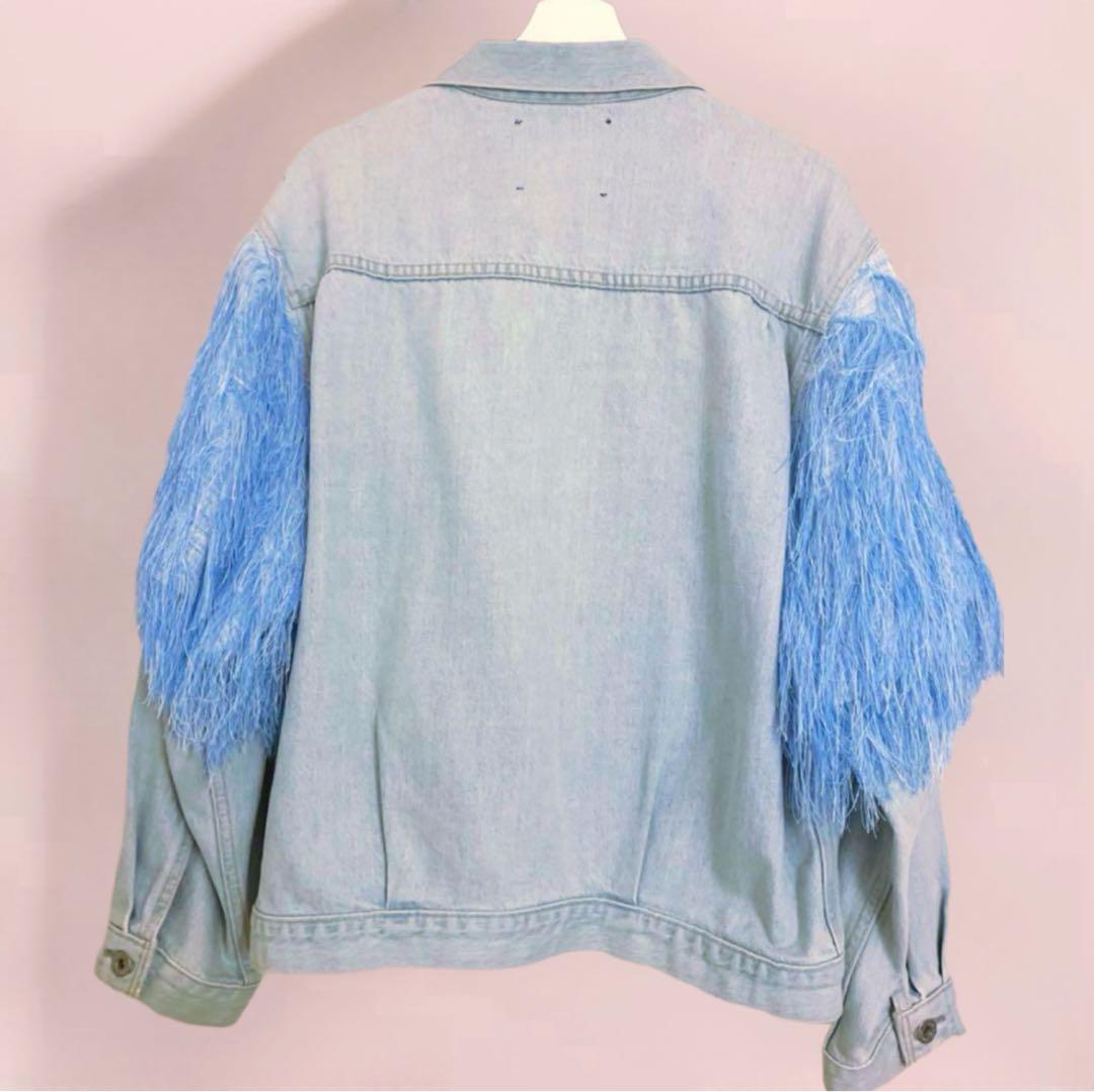 LEVI'S MADE & CRAFTED フリンジ　デニムジャケット