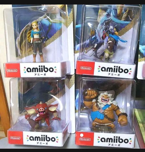 最安値挑戦! アミーボ amiibo ゼルダの伝説 ブレスオブザワイルド 9体 ...