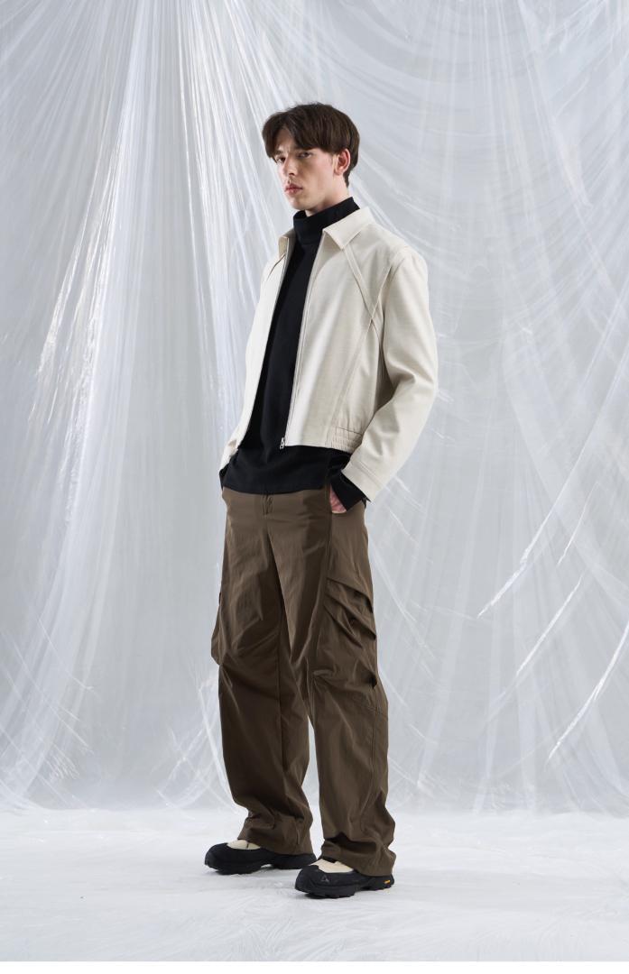 ANTIOFF 千鳥フライフラット ショートラペル ジャケット