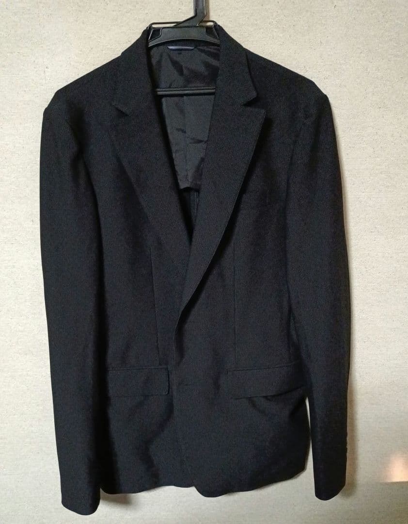 junhashimoto ブラックフォーマル シングルブレストジャケット