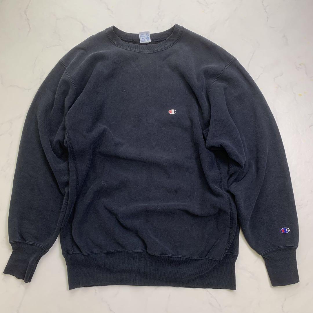 90s】刺繍タグ USA製 チャンピオン リバースウィーブ フェード