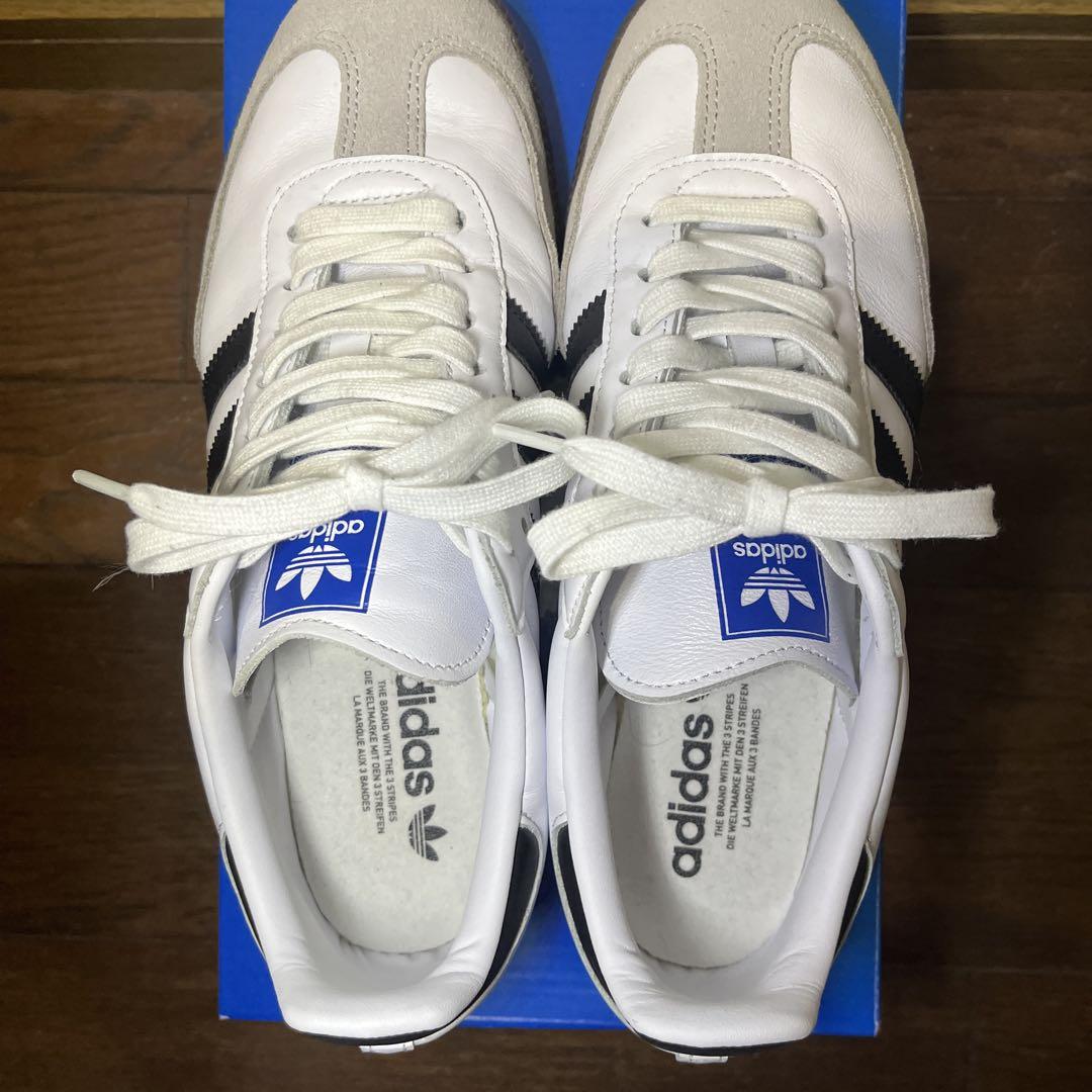 adidas Samba OG ホワイト/ブラック 270