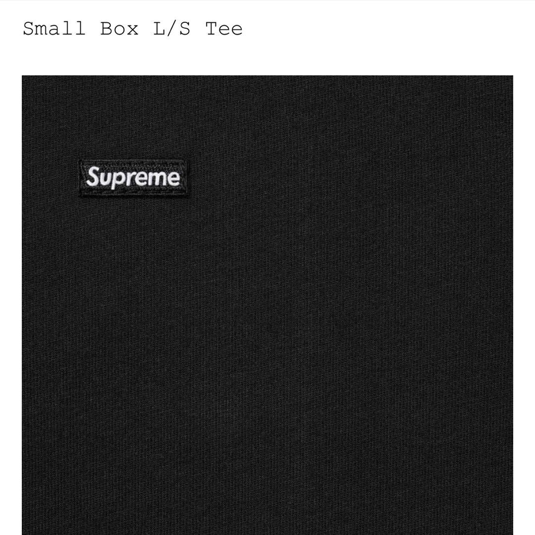 supreme スモールボックスロゴ　ロンT