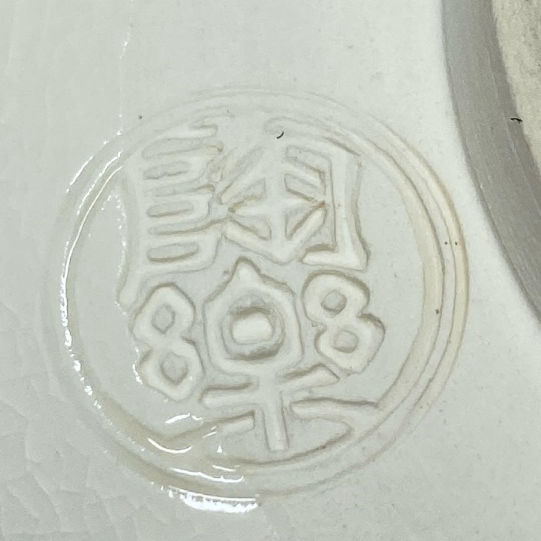 ☆茶3 森里陶楽　仁清写　色絵　茶碗　共箱　直径12.2㎝　東な7-0114①