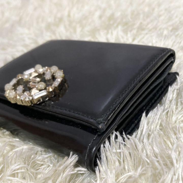 特価大得価 極美品 GG インターロッキング ジュエリー dLHcb-m83300691465 GUCCI 折り畳み財布 2022新品