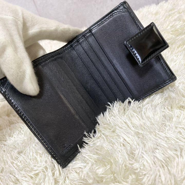 特価大得価 極美品 GG インターロッキング ジュエリー dLHcb-m83300691465 GUCCI 折り畳み財布 2022新品