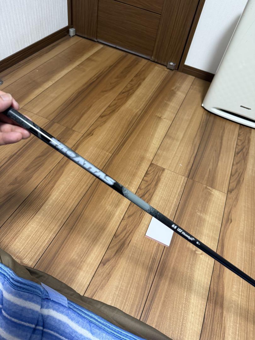 ドライバー用 the attas 6S テーラーメイドスリーブ付き
