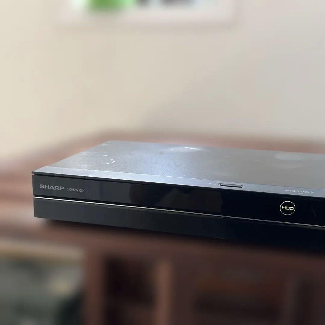 SHARP BD-NW1200 ブルーレイレコーダー 2018年製 ジャンク品