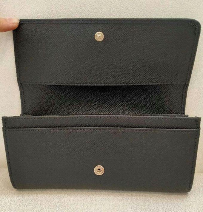 新品未使用 フルラ バビロン　コンチネンタル　長財布 レザー　ブラック　ネロ