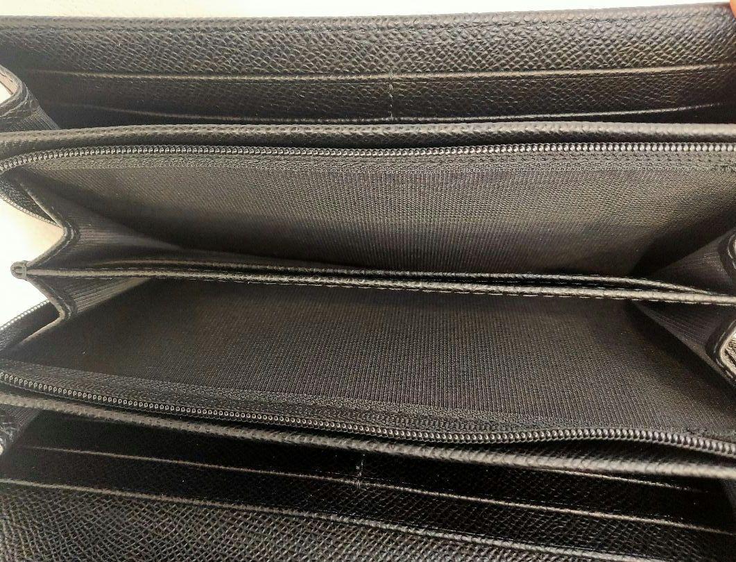 新品未使用 フルラ バビロン　コンチネンタル　長財布 レザー　ブラック　ネロ