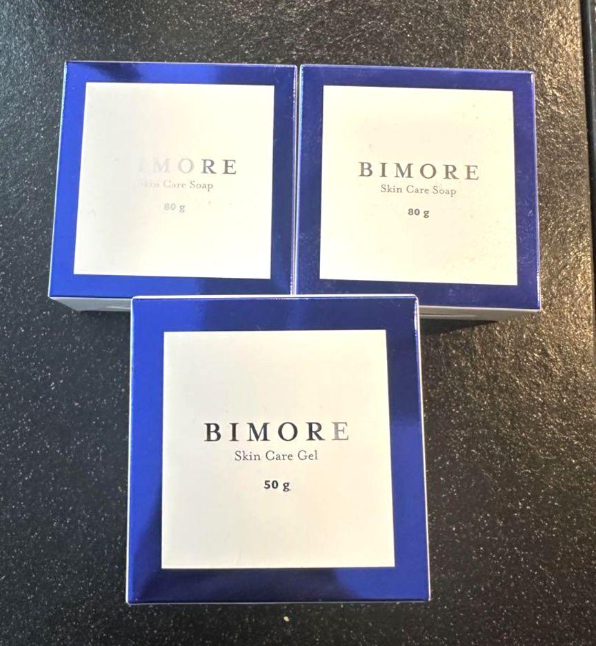 新品・破格】BIMORE スキンケアジェル スキンケアソープ2個 3点
