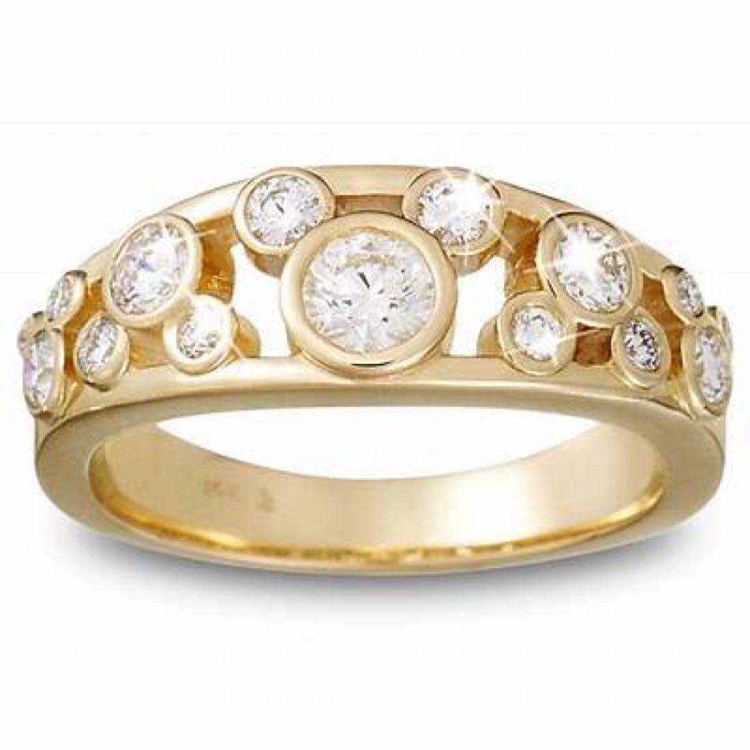 Diamond Mickey Mouse Icon Ring 14K
