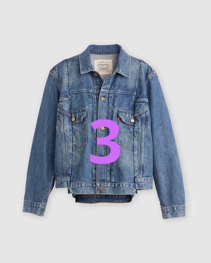 ジャケット・アウター Sacai Levi's Men's Denim Jacket size3 sacai x LEVI'S Men's Denim Jacket size 3 ジャケット・アウター