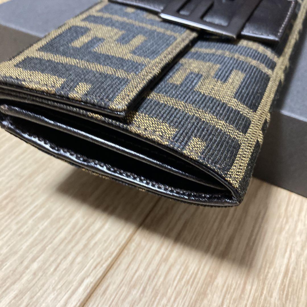 専用FENDI フェンディ ズッキーノ FF金具 長財布 マンマ　ズッカ柄
