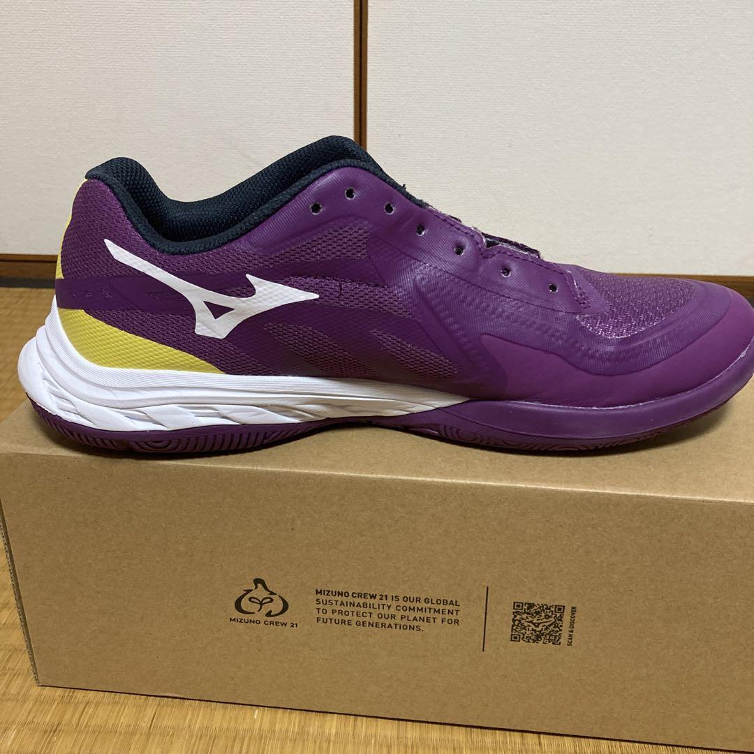 Mizuno バドミントンシューズ ウェーブファングEL2 26.5センチ 3E