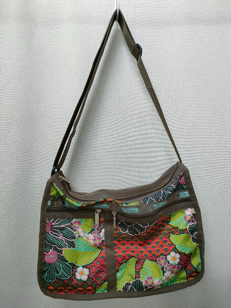 レスポートサック 花柄 ショルダーバッグ