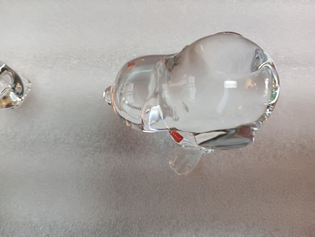 ガラス スヌーピーBACCARAT