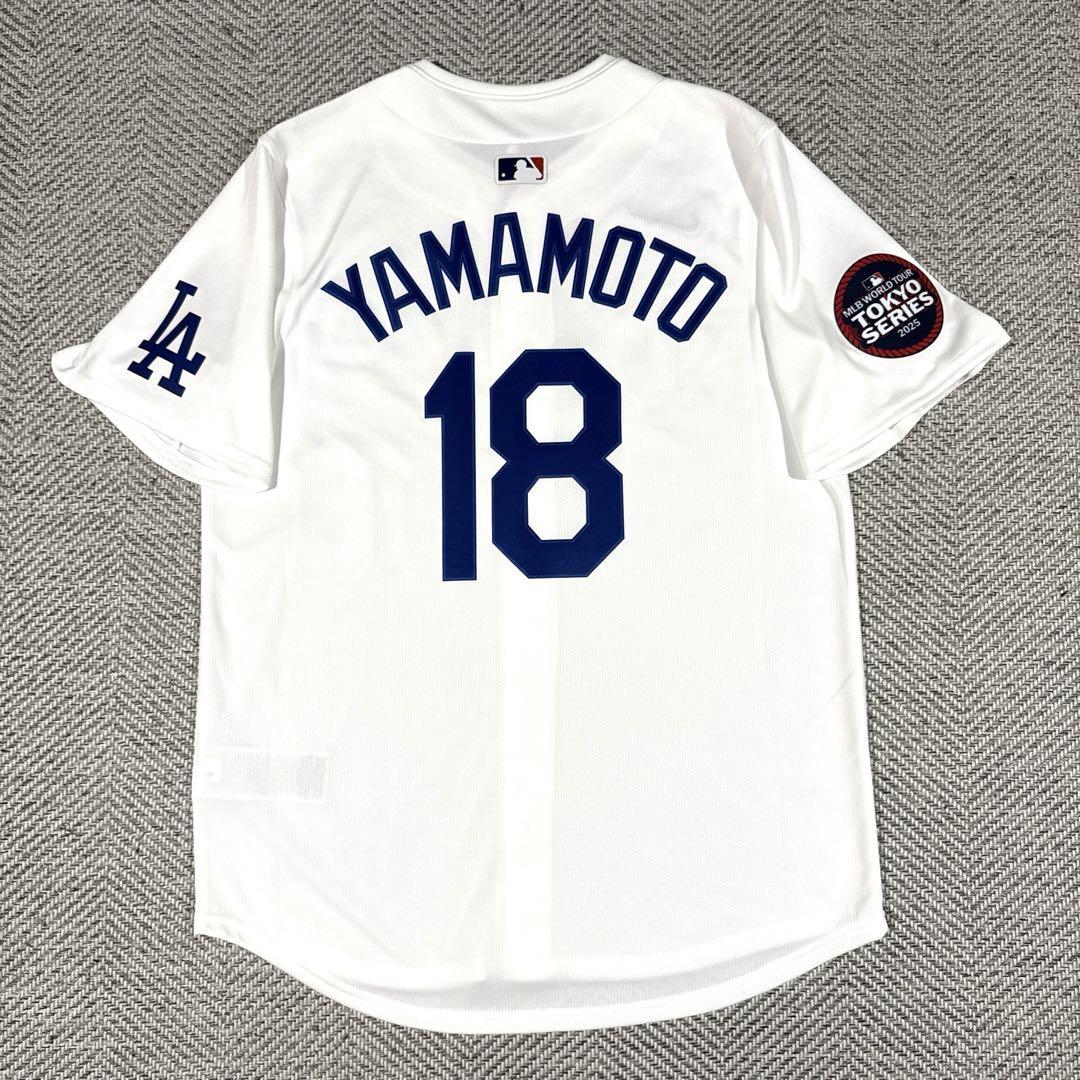 ロサンゼルス・ドジャース　山本由伸　ユニフォーム　東京シリーズ2025
