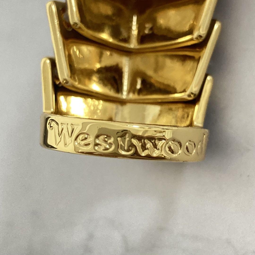 新発売 新商品 Vivienne Westwood ブラウン系 ARTEMISアーマーリング アクセサリー