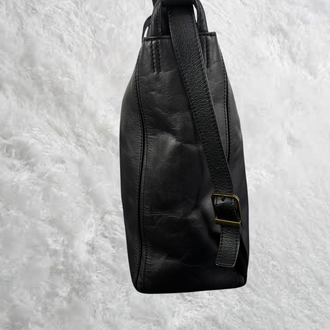 美品✨マザーハウス　ヨゾラ　M ショルダーバッグ　リュック　黒