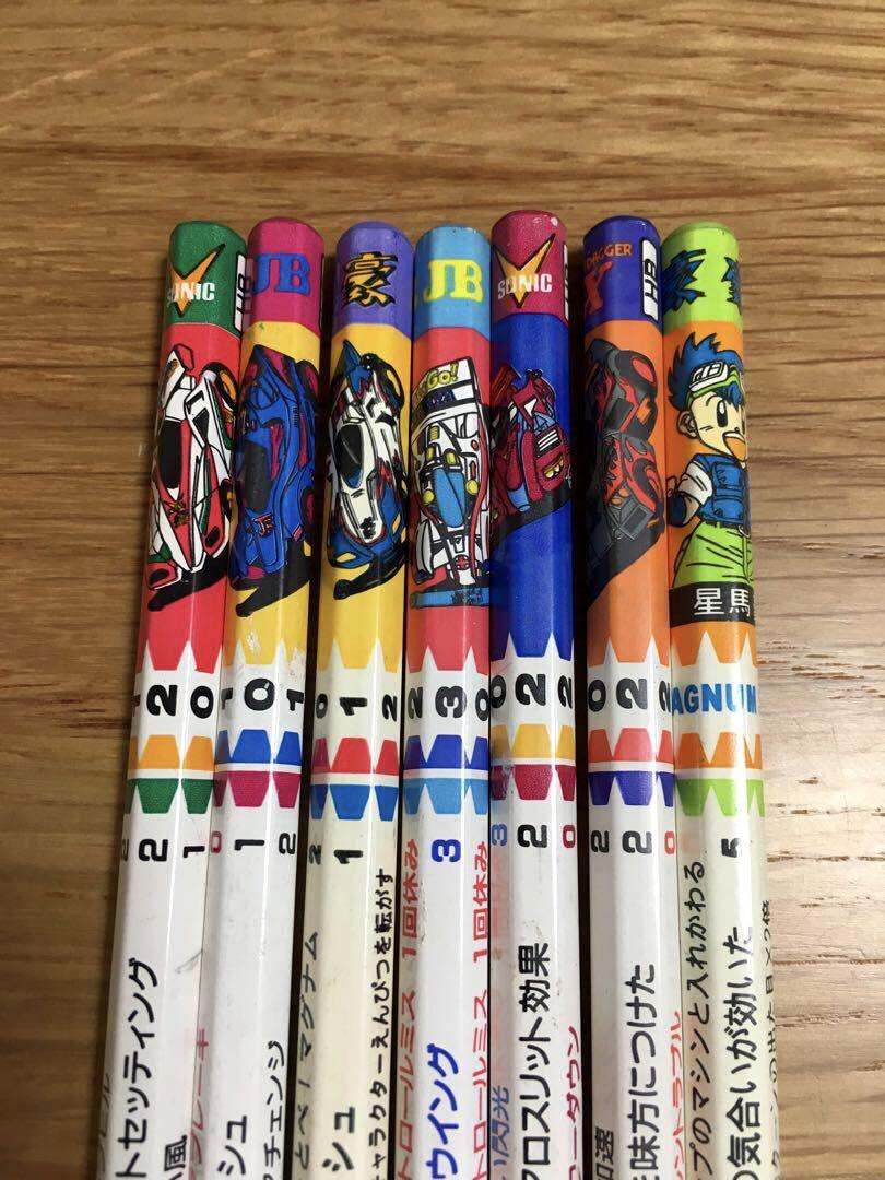 【お1人様1点限り】 爆走兄弟レッツ&ゴー ミニ四駆 バトル鉛筆 シューター 消しゴム カード・フォト・ブロマイド
