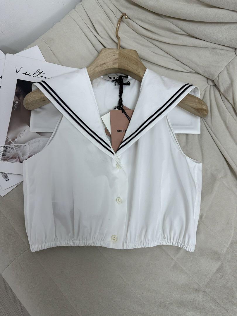 ✳️人気新作 新品 Miu Miuミュウミュウ　ブラウス