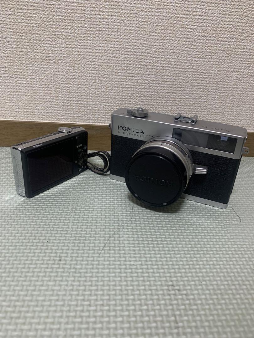 ジャンク Nikon coolpix s620 & KONICA Auto SE