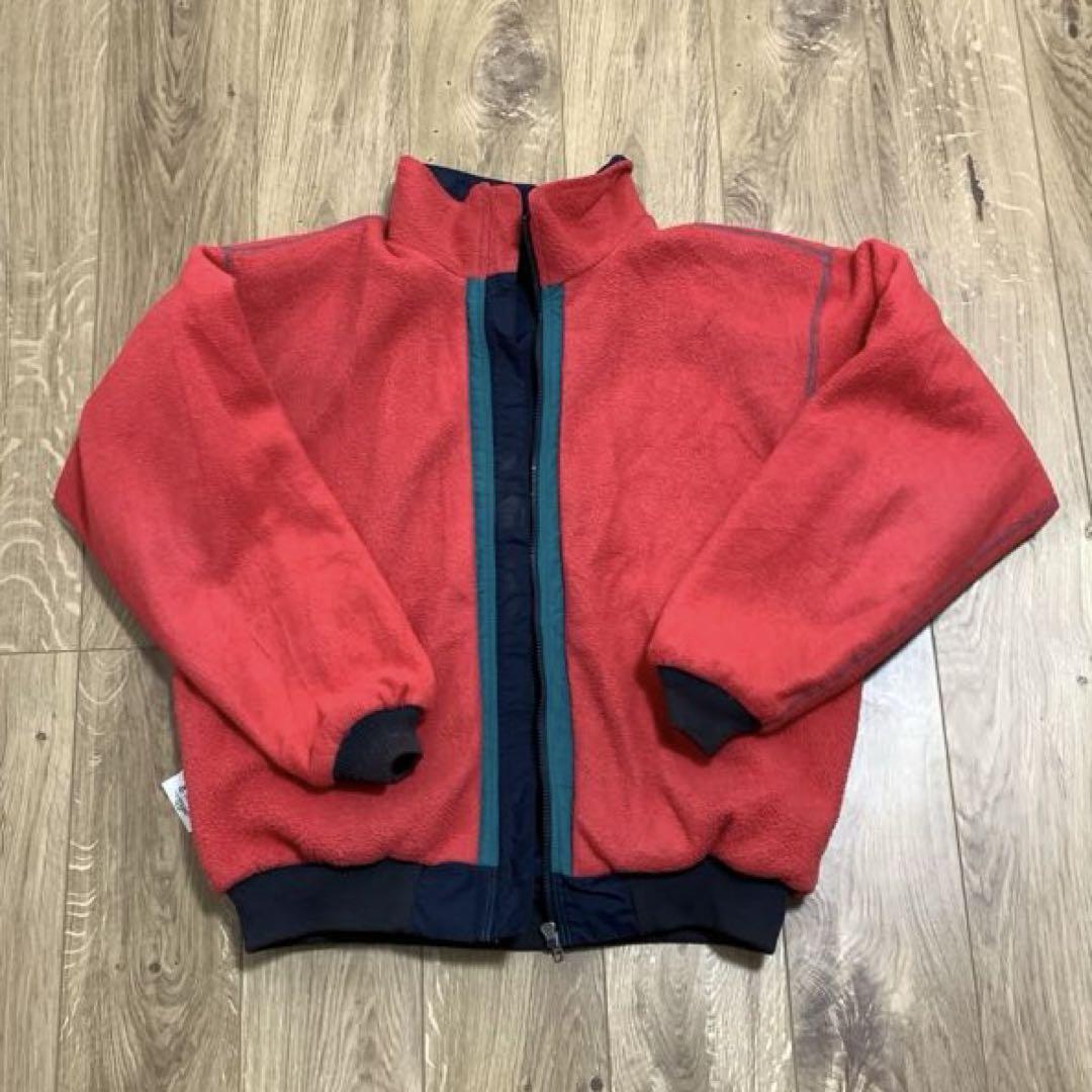 パタゴニア 90s USA製 シェルドシンチラジャケット ネイビー L