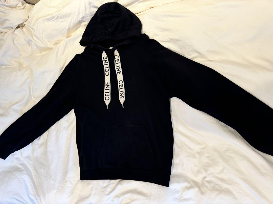 CELINE LOOSE HOODIE IN COTTON FLEECEトップス