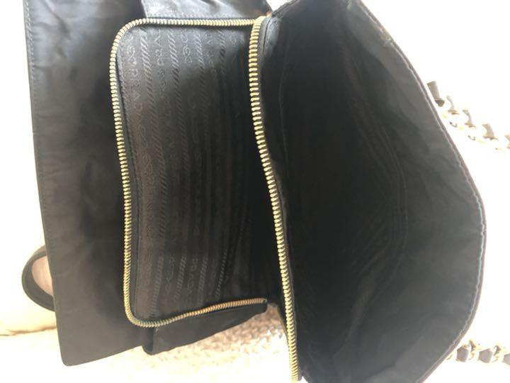 お値下げ対応します チェーンショルダートートバッグ pjk9u-m83318189922 Pradaプラダ 好評再入荷