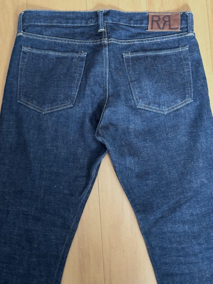 RRL SLIM NARROW STRAIGHT セルビッチ デニムパンツ