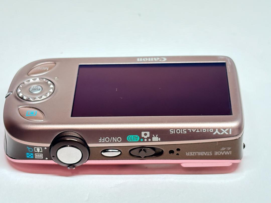 元箱付き キヤノン IXY DIGITAL 510 IS ピンク