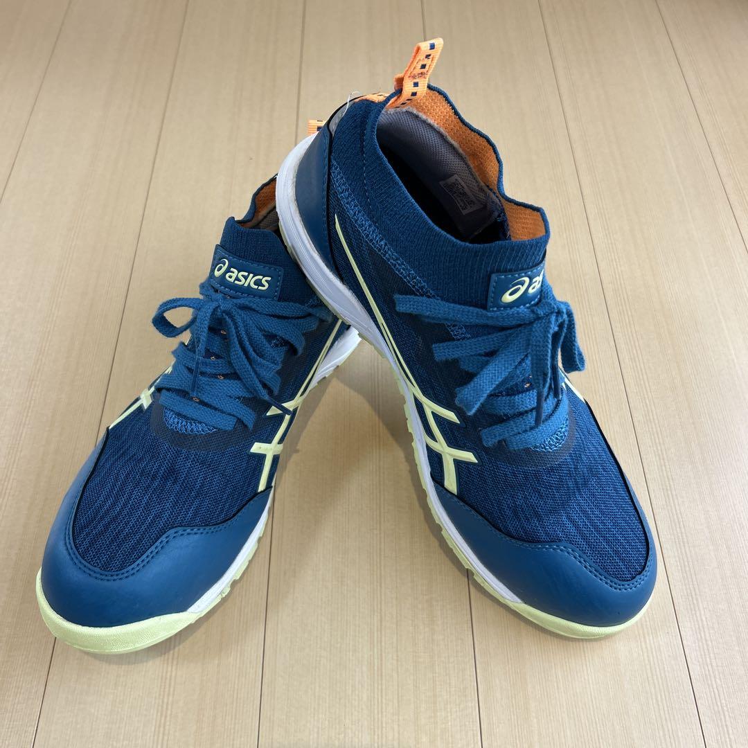 asics 安全靴 ダークブルー