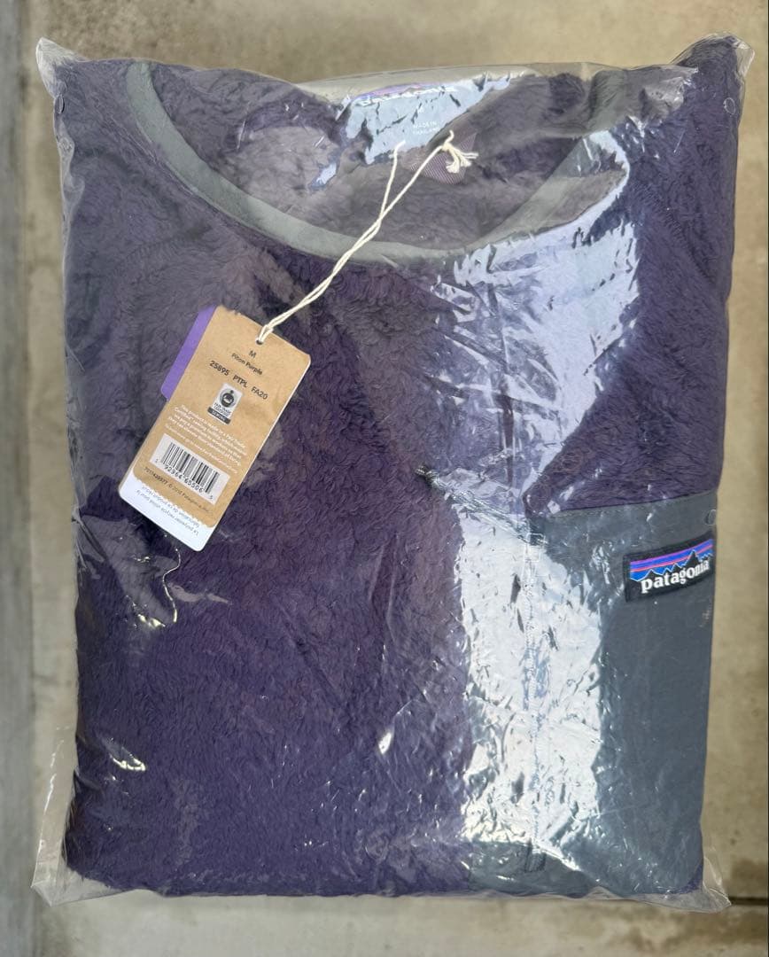 新品Patagonia ロスガトスクルーMピトンパープルパタゴニア フリース 新品Patagonia ロスガトスクルーMピトンパープルパタゴニア フリース