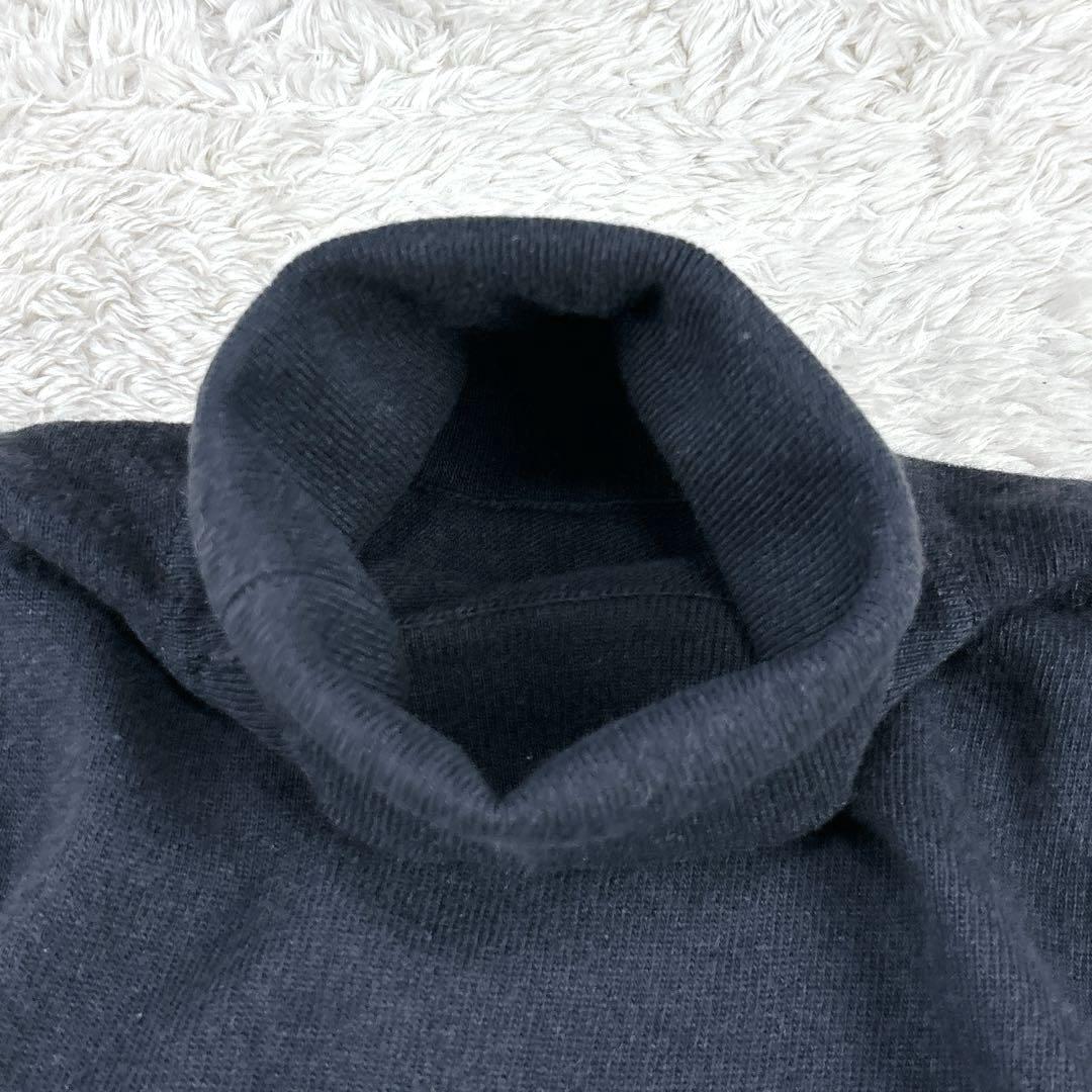 美品✨エルメス マルジェラ期 カシミヤ100%ノースリーブニット 黒 LA HERMES エルメス マルジェラ期 カシミヤ ハイネック