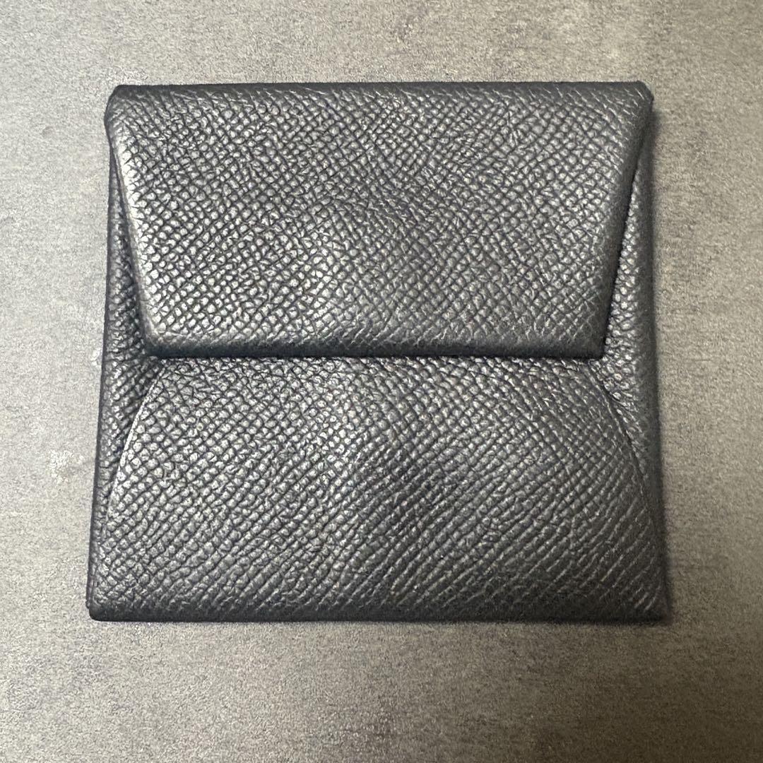 HERMES ≪新品≫エルメス バスティア ノワール 黒 シルバー金具