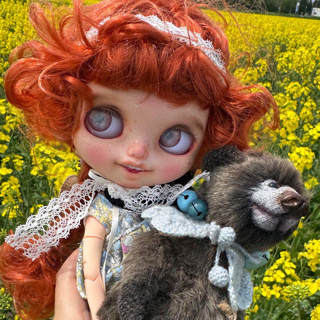 カスタム アイシードール 赤毛の女の子♪shino.doll - メルカリ