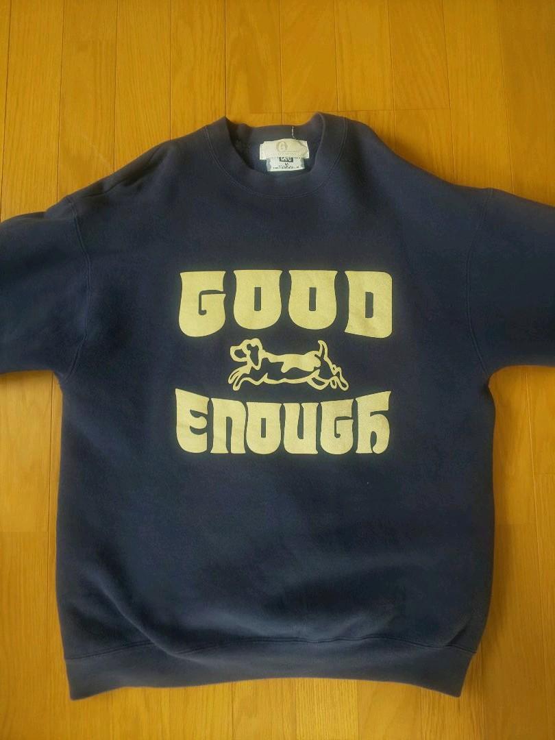 希少☆GOOD ENOUGH スウェット 犬 ドッグ LEEボディ