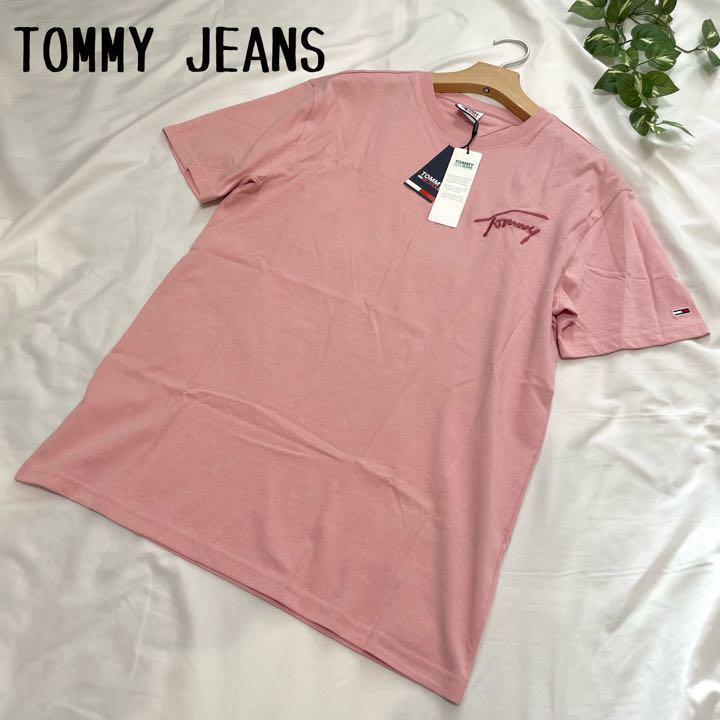 ❤️プレゼントにも❤️TOMMY JEANS シグネチャーロゴ Tシャツ