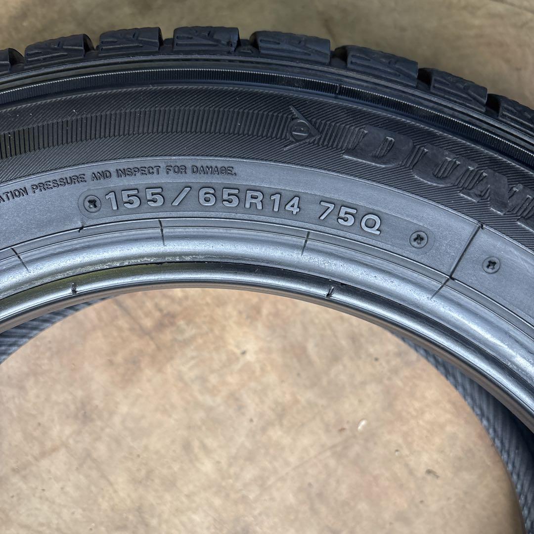 155/65R14 スタッドレス　ダンロップ　4本セット　送料込み　TS416