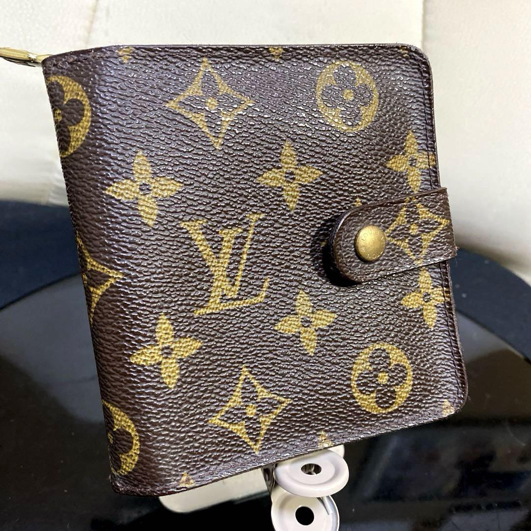 ②☆良品☆モノグラム♪コンパクトジップ 折り財布 ②☆在庫セール/良品☆モノグラム♪コンパクトジップ 折り財布