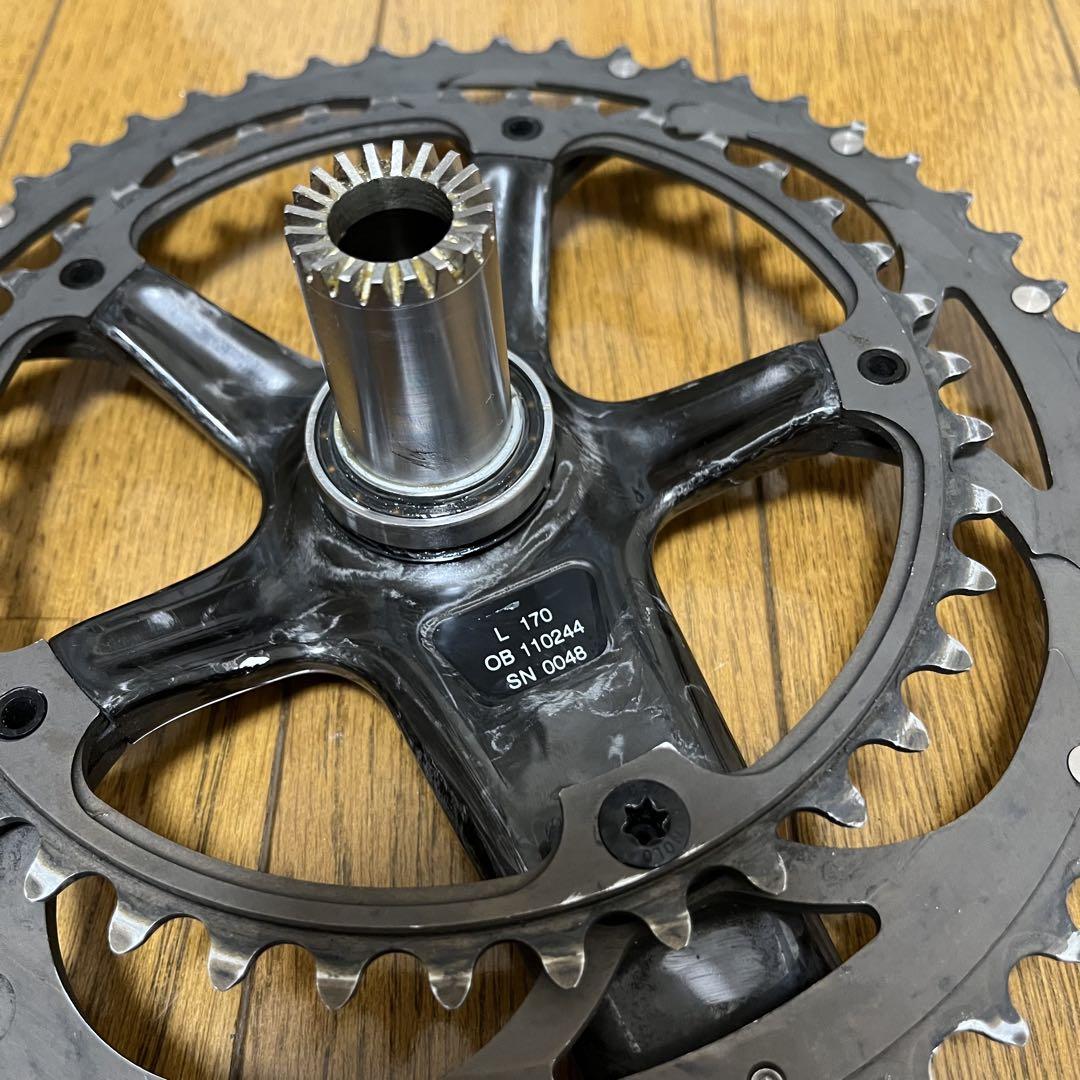 Campagnolo Chorus クランクセット 53/39T 170mm - メルカリ