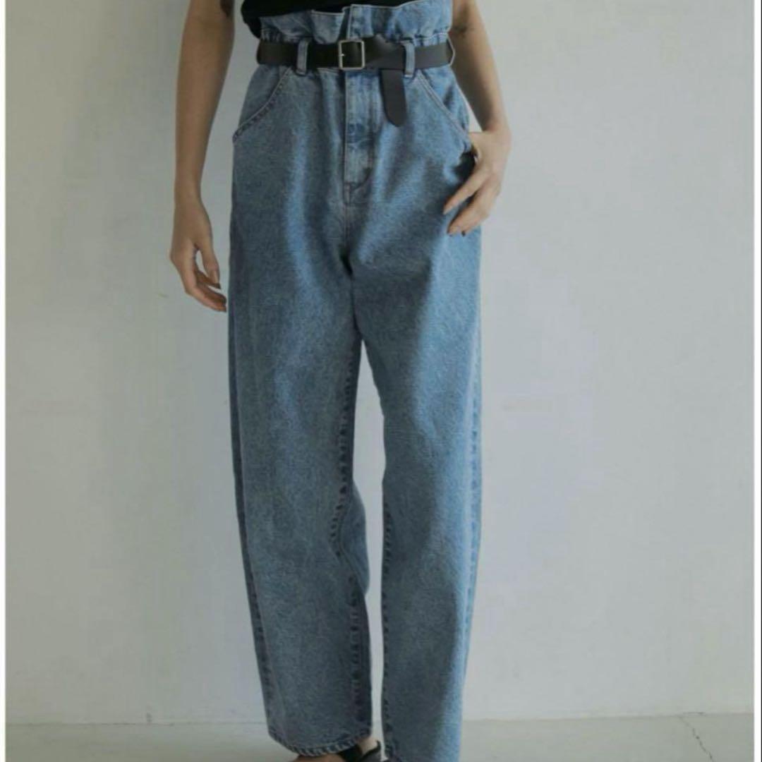 期間限定SALE★完売★新品未使用★anuke Waist Tuck Denim