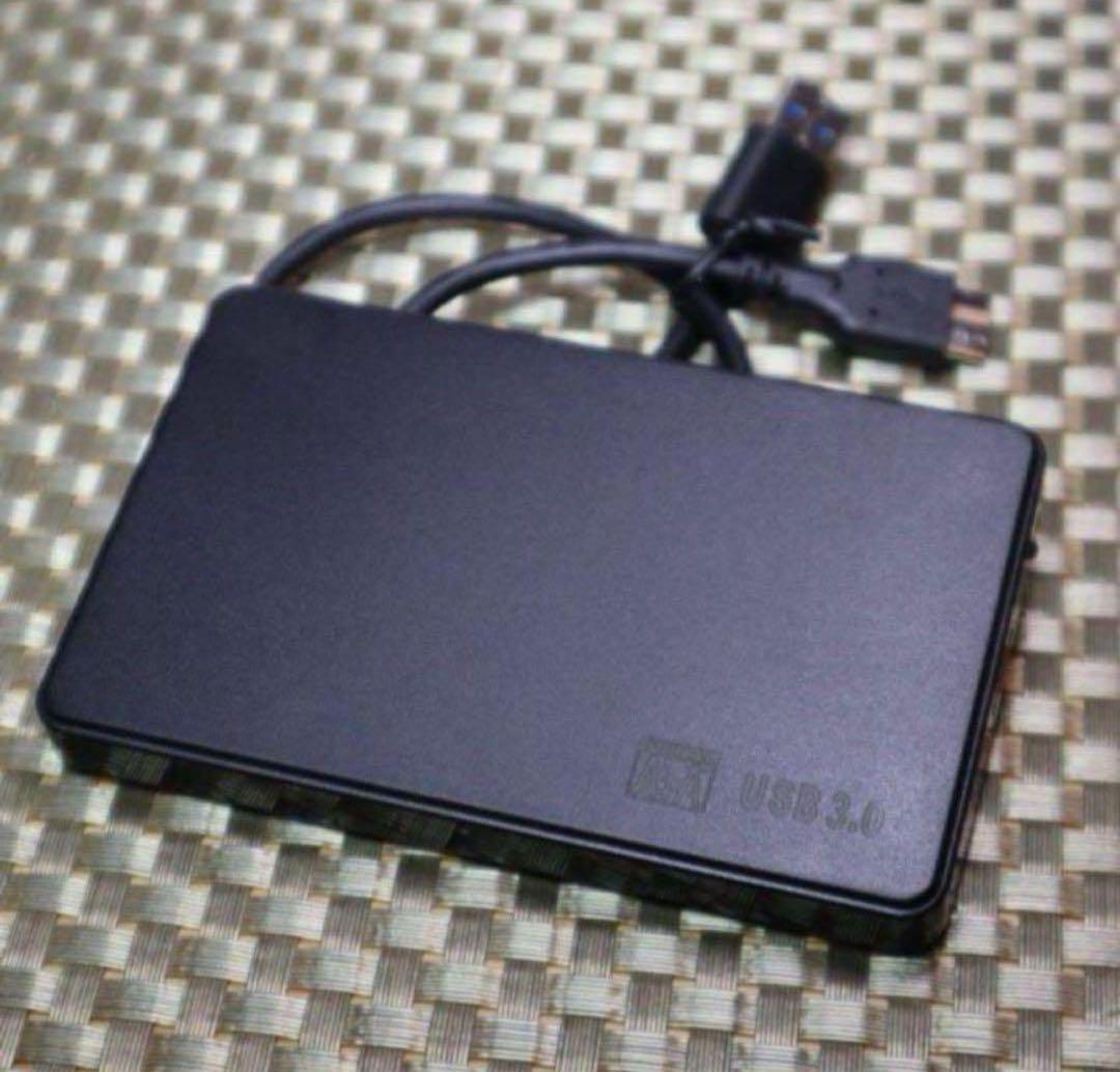 外付けポータブルHDD 1TB USB3.0対応 PS4 PC レコーダー対応⑤ 外付けポータブルHDD 1TB USB3.0対応 PS4 PC レコーダー対応⑤