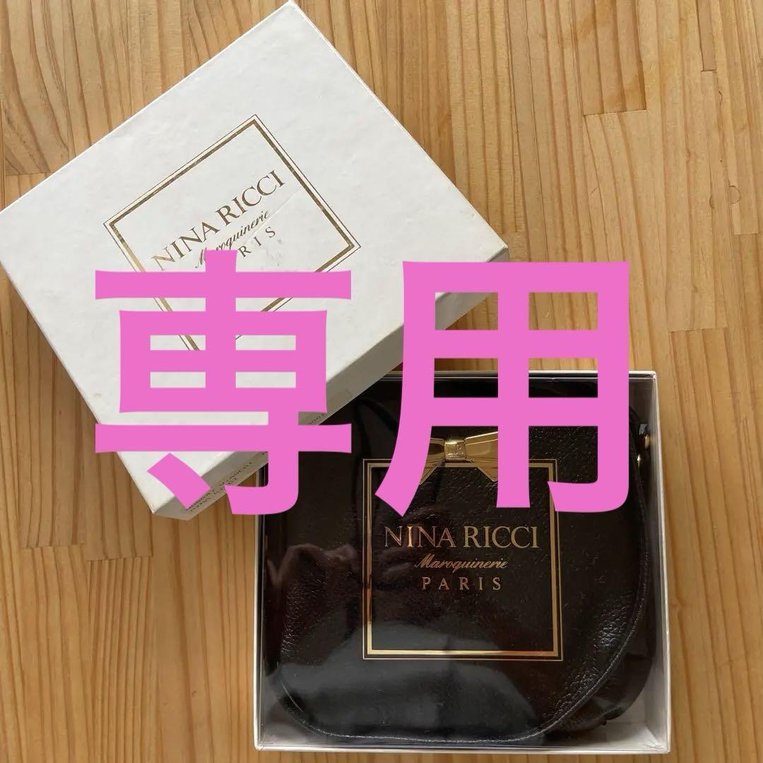 新品※NINA RICCI リボン付きショルダーバッグ ポシェット