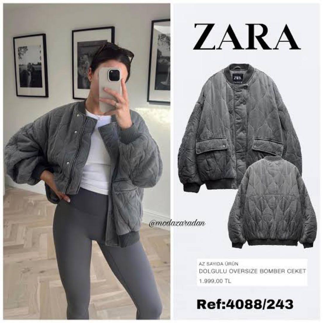 ZARA ザラ キルティングボンバージャケット