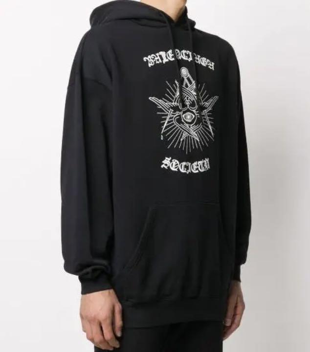 人気定番低価 BALENCIAGA ゴシック パーカー GNcVR-m83341242888 オーバーサイズ 送料無料人気