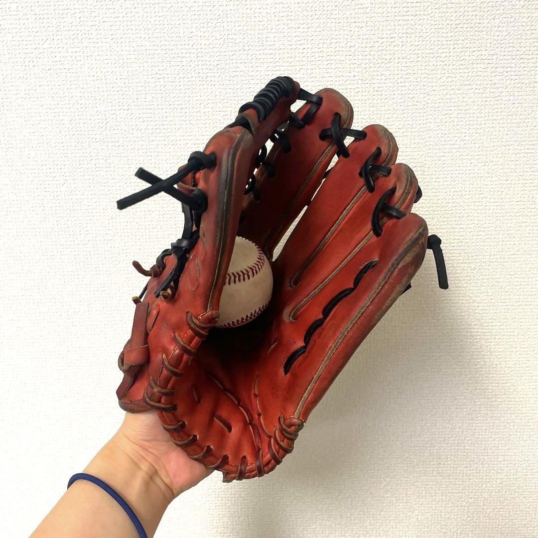 182 ミズノ グローバルエリート 型抜群 即戦力 硬式 外野手用グローブ