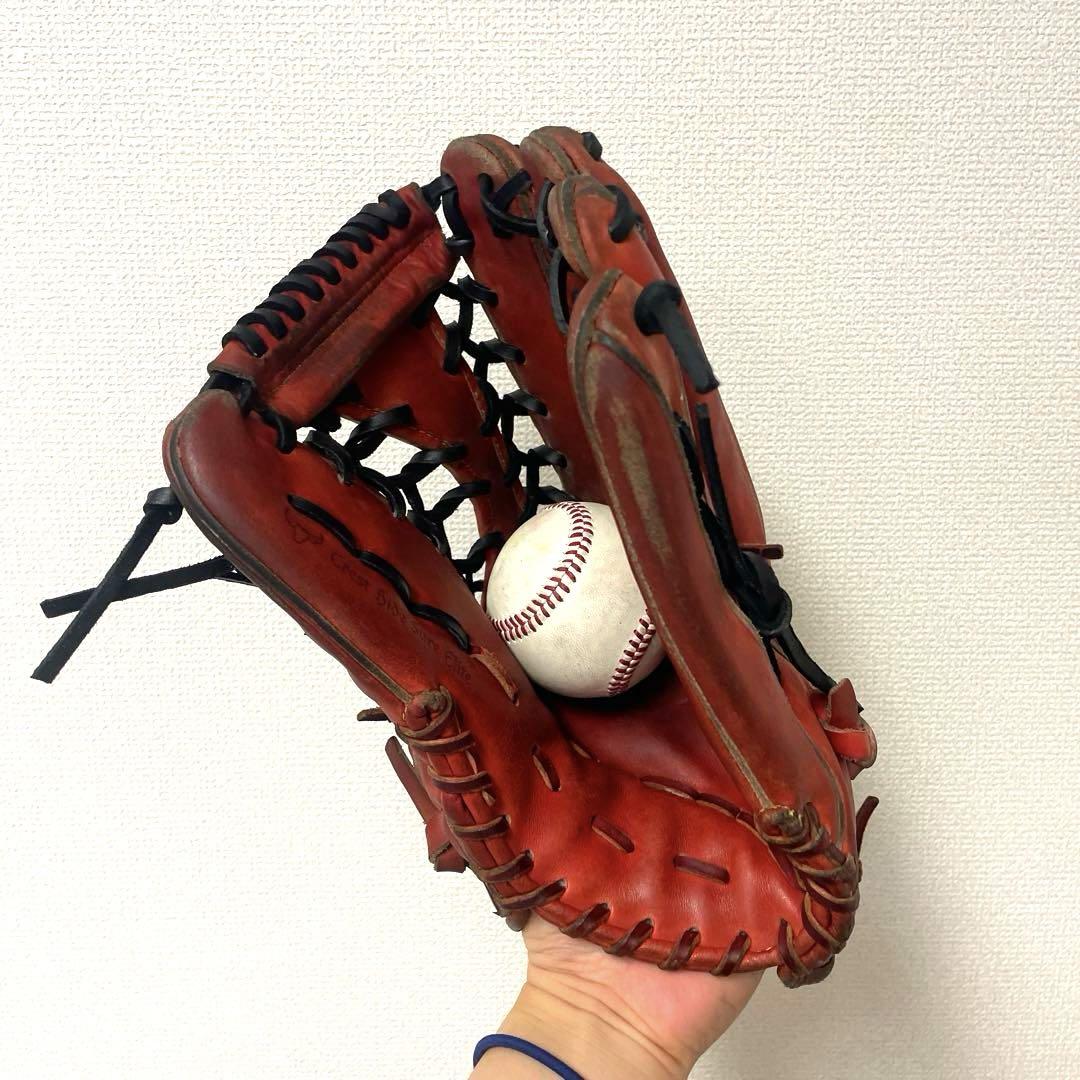 182 ミズノ グローバルエリート 型抜群 即戦力 硬式 外野手用グローブ