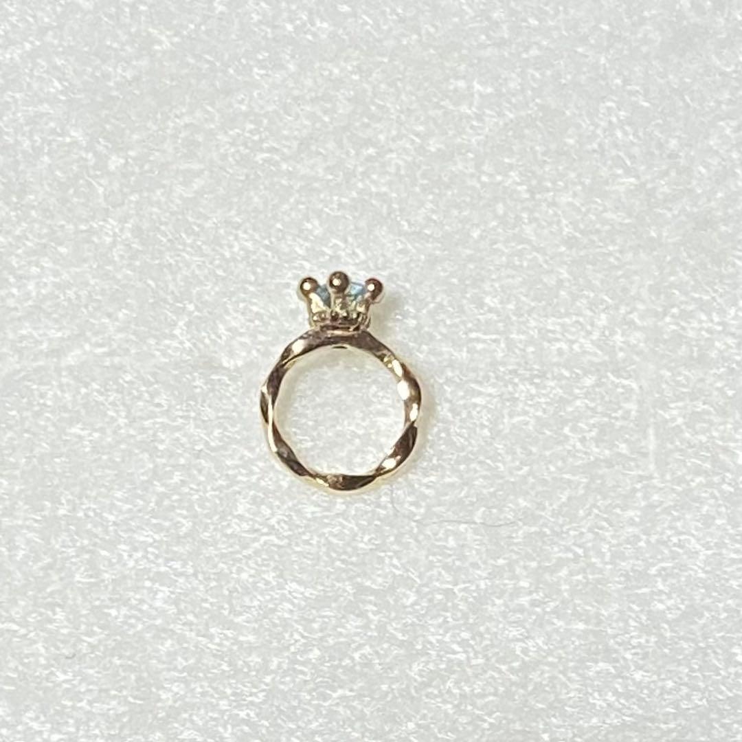 K10 YG ベビーリング 11月 誕生石 ブルートパーズ K10 YG ベビーリング 11月 誕生石 ブルートパーズ